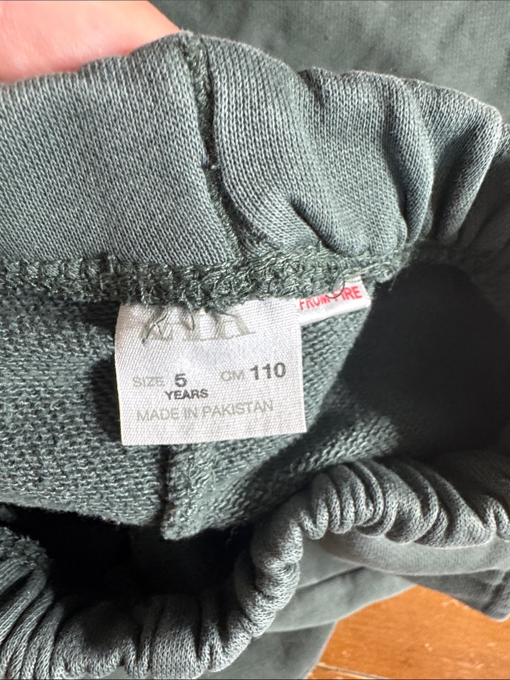 Zara Boys Hoodie & Jogger Set - Size 5T - Picture 8 of 8